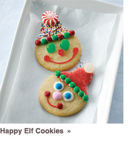 Happy Elf Cookies