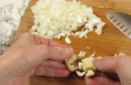 peeling, garlic, skins