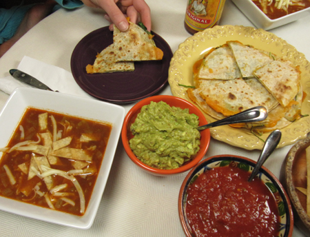 taco toppings, tortilla soup, Mexican
