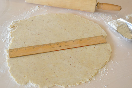 rolled, dough, pie crust