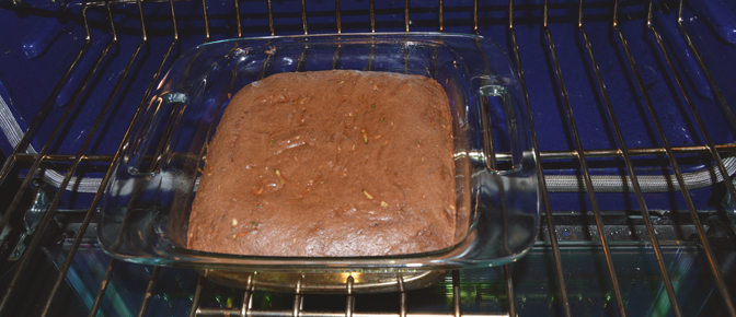Baked Cake in Oven