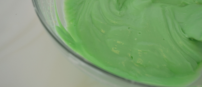 Green Mint Chocolate Mixture