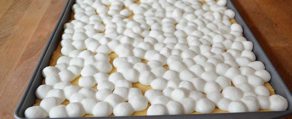 Baked Marshmallows in Pan