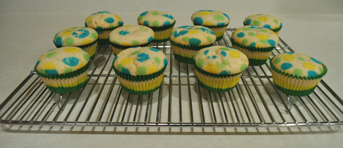 Cupcakes on Cooling Rack