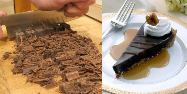 Chocolate Caramel Truffle Torte