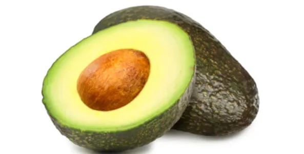 cut in half avocado