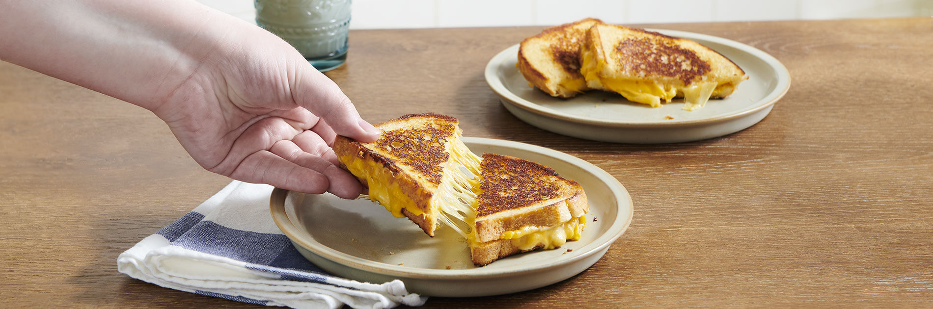 Air Fryer Hot Honey Grilled Cheese Sandwich