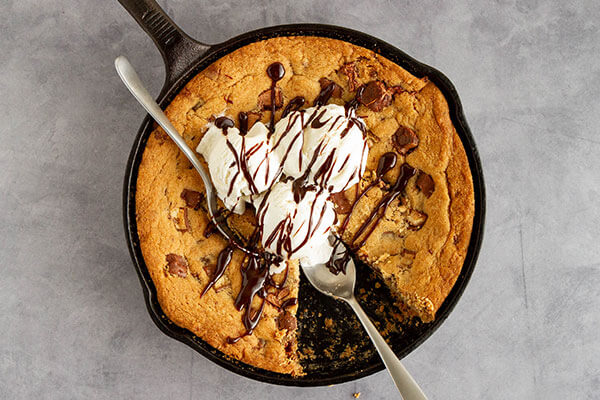 Halloween Candy Cookie Skillet recipe