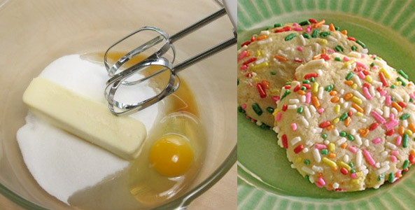 Butter Cookies With Sprinkles