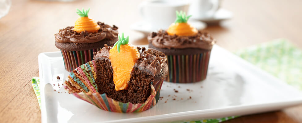 carrot patch cupcakes