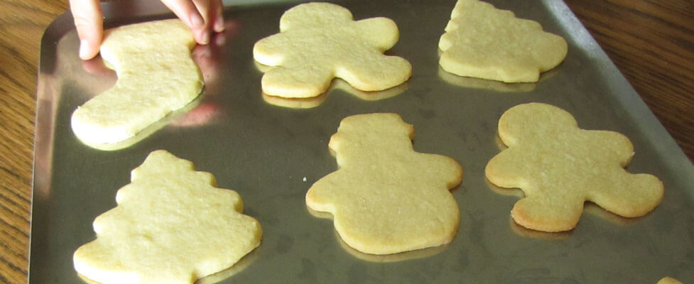shaped cookies