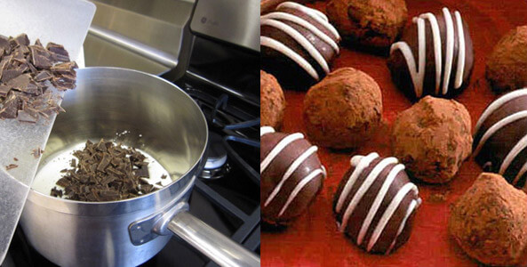  French Holiday Truffles