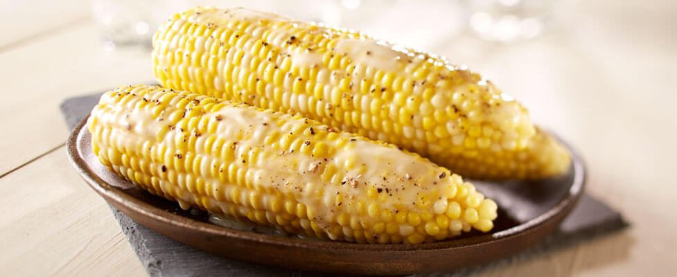 Sweet Corn with butter