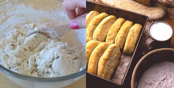Parmesan Butter Pan Biscuits