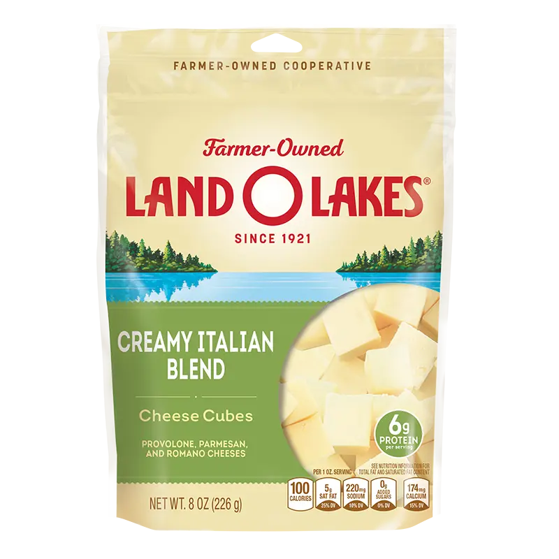 Creamy Italian Blend Cheese Cubes