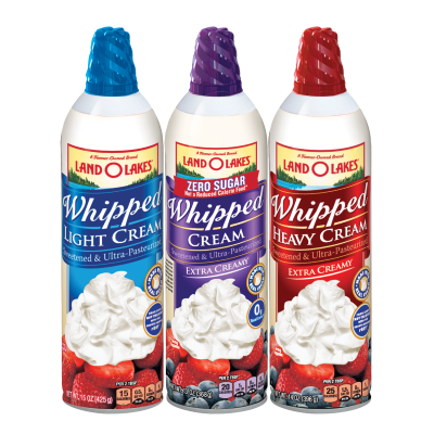 Aerosol Whipped Cream