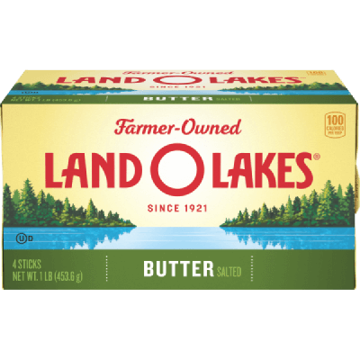 Land O'Lakes stick salted butter