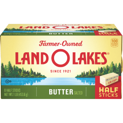 Land O'Lakes half stick salted butter