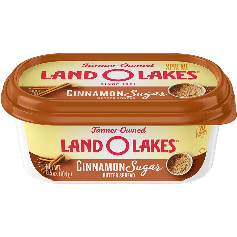 Land O'Lakes spreadable tub Cinnamon Sugar Butter