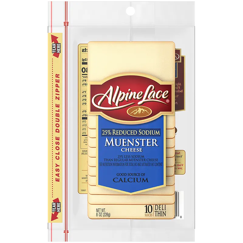 Alpine Lace® Sliced Muenster Cheese