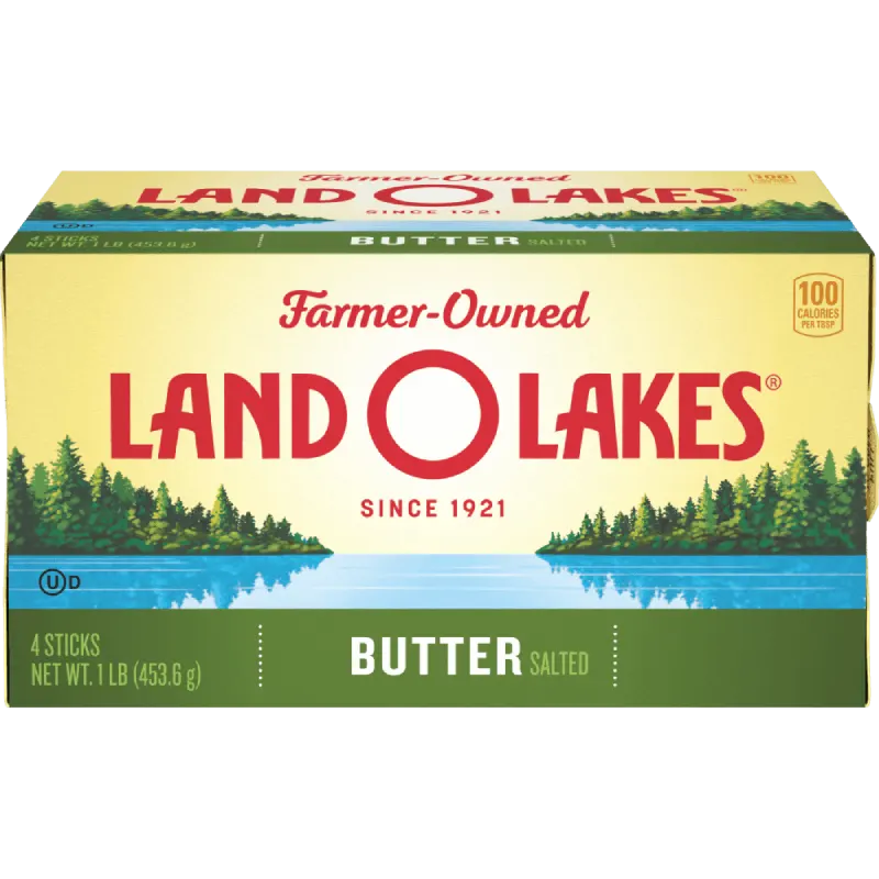 Land O'Lakes stick salted butter