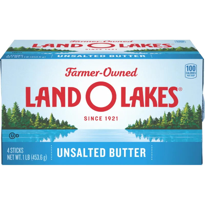 Land O'Lakes stick unsalted butter
