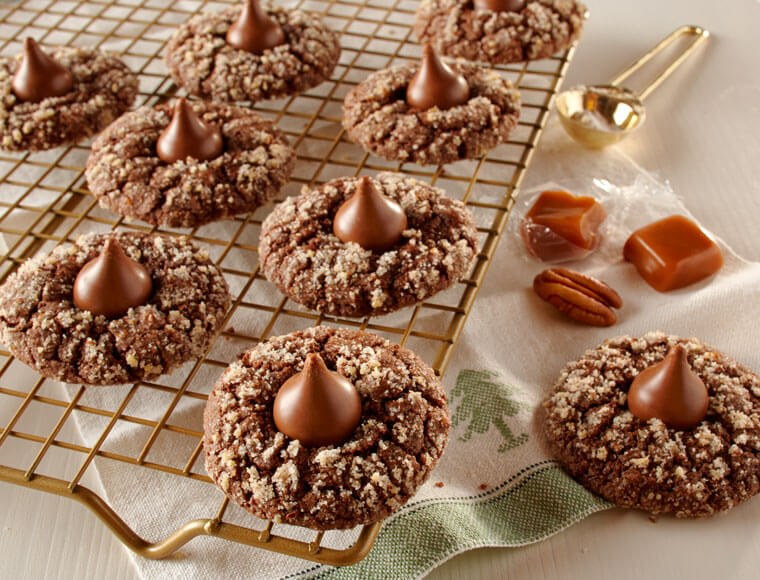 turtle blossom cookies