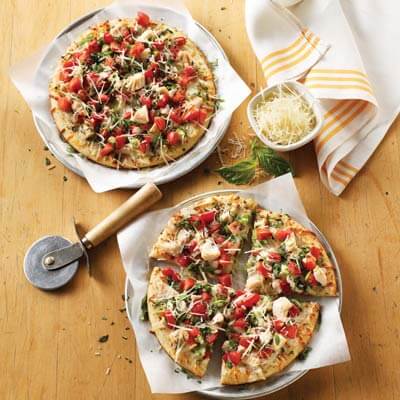 Chicken Bruschetta Pizza