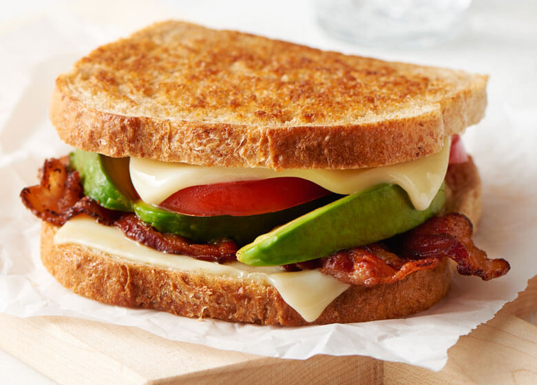 Bacon Avocado Egg Sandwich (The BEST Breakfast Sandwich)